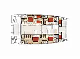 Bali 5.8-5 cabin - Layout image