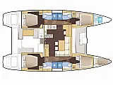 Lagoon 46 - Layout image