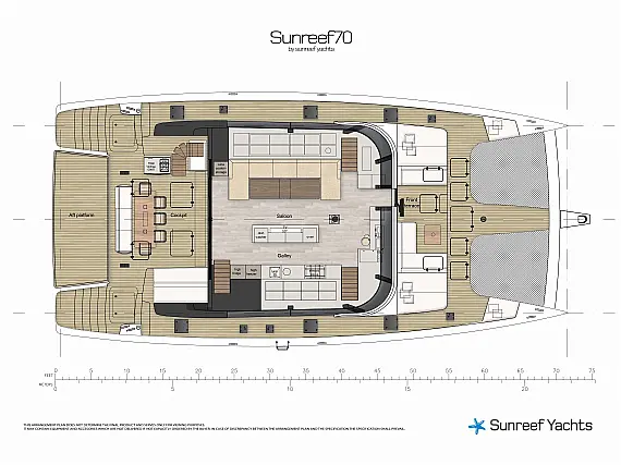 Sunreef 70 Eco - Immagine di layout