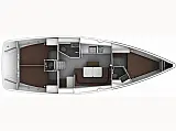 Bavaria Cruiser 41 - Layout image