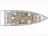 Oceanis 51.1 - Layout image