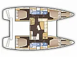 Lagoon 46 - Layout image