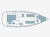 Sun Odyssey 33i - Layout image