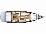 Jeanneau 53 - Layout image