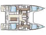Nautitech 40 Open - Layout image