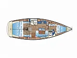 Bavaria Cruiser 40 - Layout image