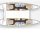 Lagoon 42 - Layout image