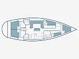 Bavaria 50 - Layout image