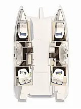Fountaine Pajot New 44 - Layout image