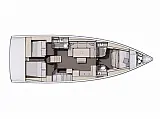 Dufour 470 Grand Large - Layout image