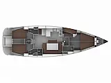 Bavaria 50 Cruiser - Layout image