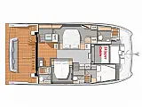 Fountaine Pajot MY6 - Layout image