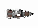 Bavaria Cruiser 46 (4 cab.) - Layout image
