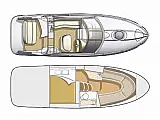 Maxum Marine 2700SE - Layout image