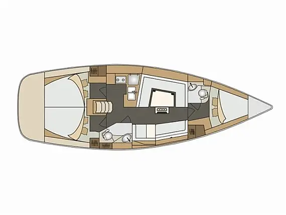 Elan Impression 40 (2017.) - Layout image