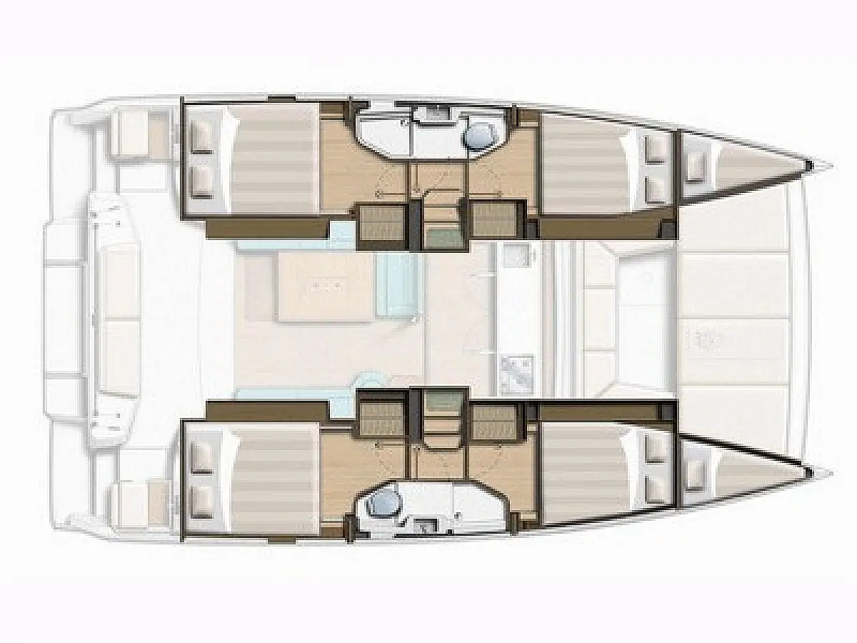 Bali Catsmart (2024) in Montenegro deck plan