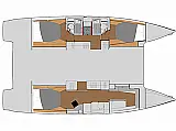 Astréa 42 Maestro (5 cab.) - Layout image