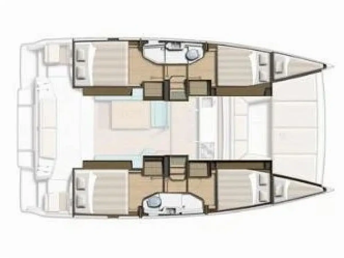 Bali Catsmart (2024) in Montenegro deck plan