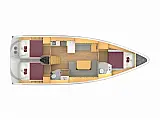 Bavaria C42 (3 cab.) - Layout image