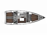 Bavaria Cruiser 46 (4 cab.) - Layout image