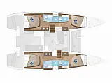 Lagoon 42 - Layout image