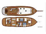 Gulet Elena - Layout image