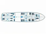 Gulet H - Layout image