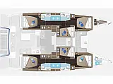 Lagoon 51 - Layout image