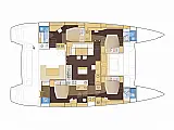 Lagoon 560 - Layout image
