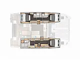 Lagoon 43 (Owners Version) - Layout image