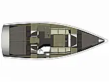 Dufour 350 GL - Layout image