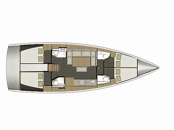 Dufour 460 GL '18 - Immagine di layout