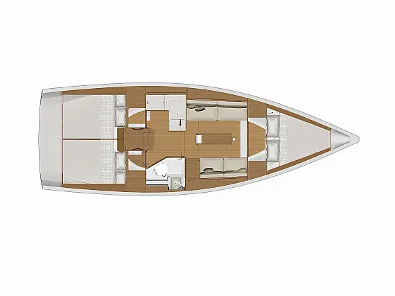 Dufour 360 GL '18 - [Layout image]