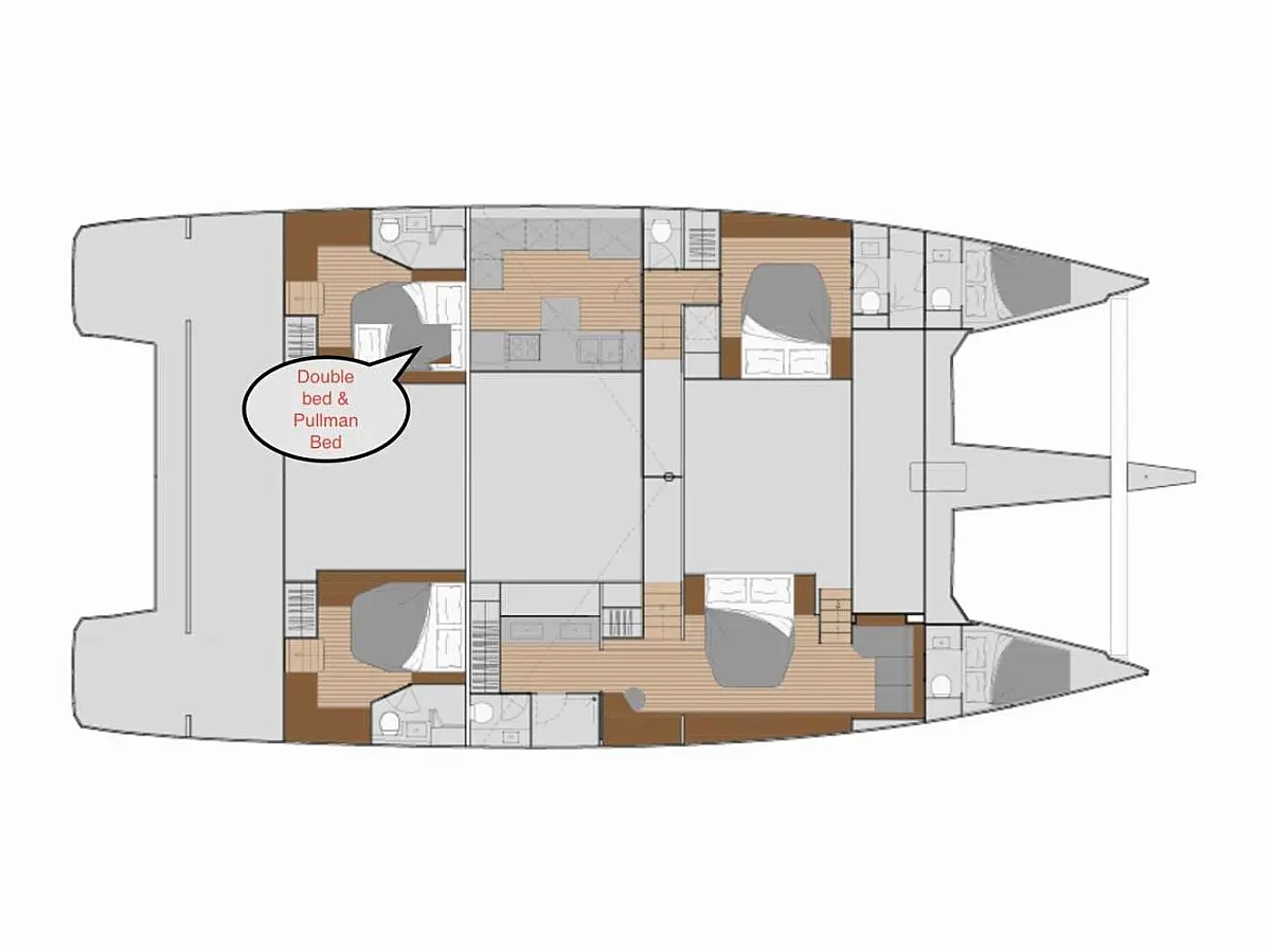 Alegria 67 (2022) in Egypt deck plan