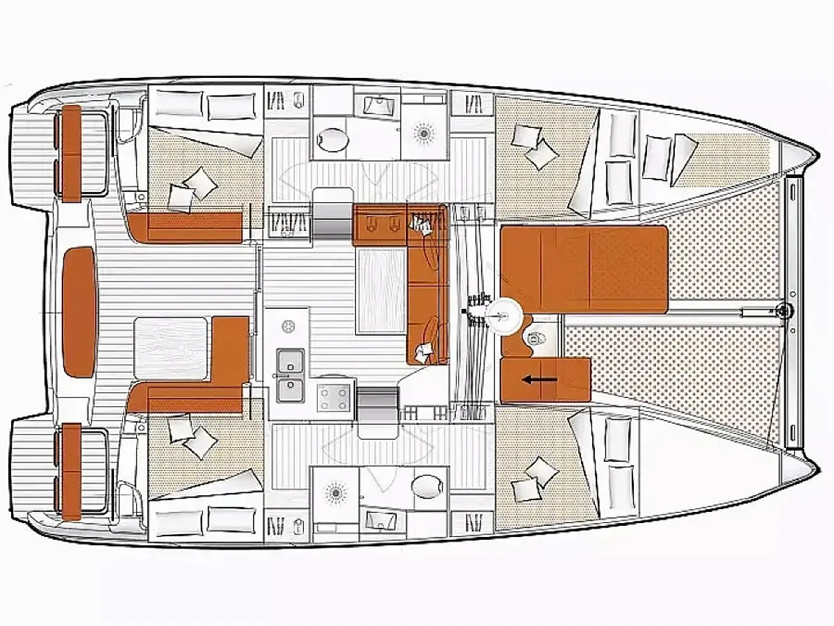 Excess 11 (2024) in Spain deck plan