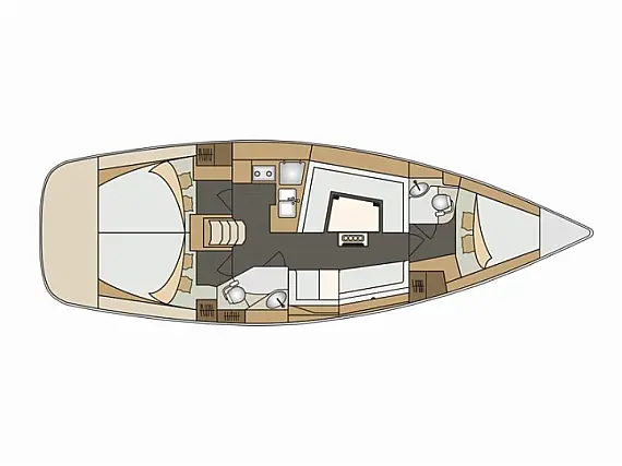 Elan 40 Impression - Layout image