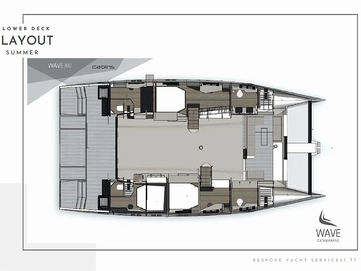 Wave 60 (2024) in Amalfi Coast deck plan