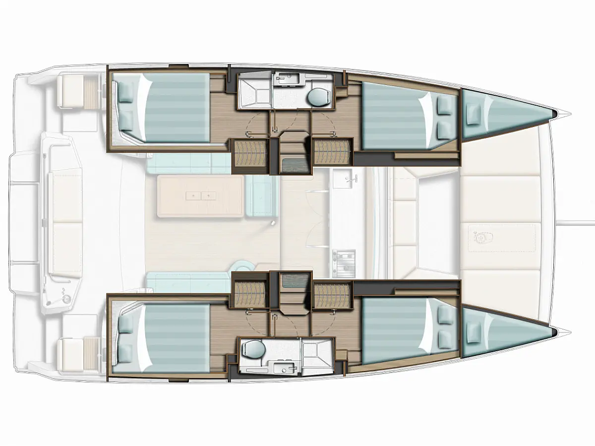 Bali Catsmart (2027) in French Riviera deck plan
