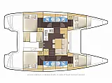 Lagoon 39 - Layout image