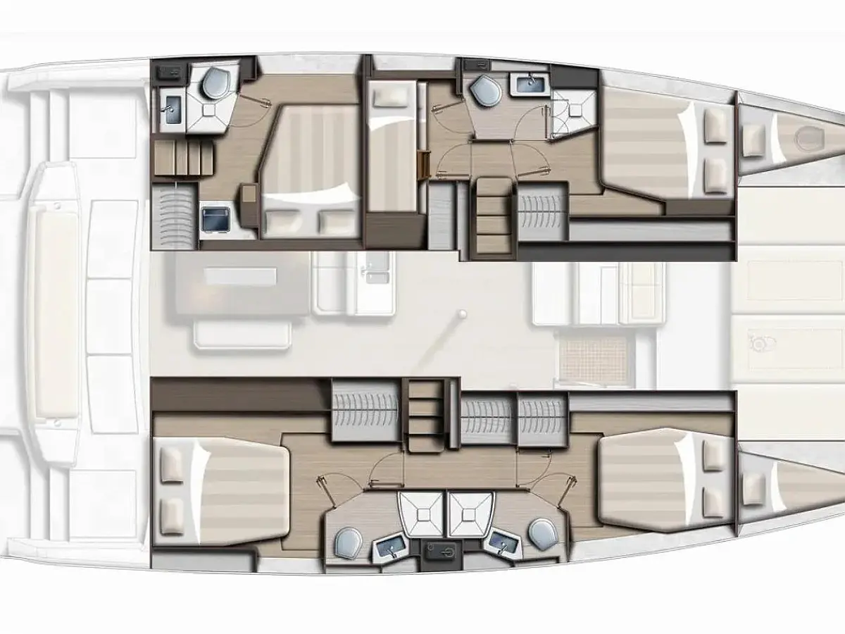 Bali 4.6 (2027) in Italy deck plan