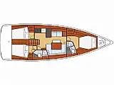 Oceanis 45 - Layout image