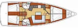 Oceanis 45 - Internal image