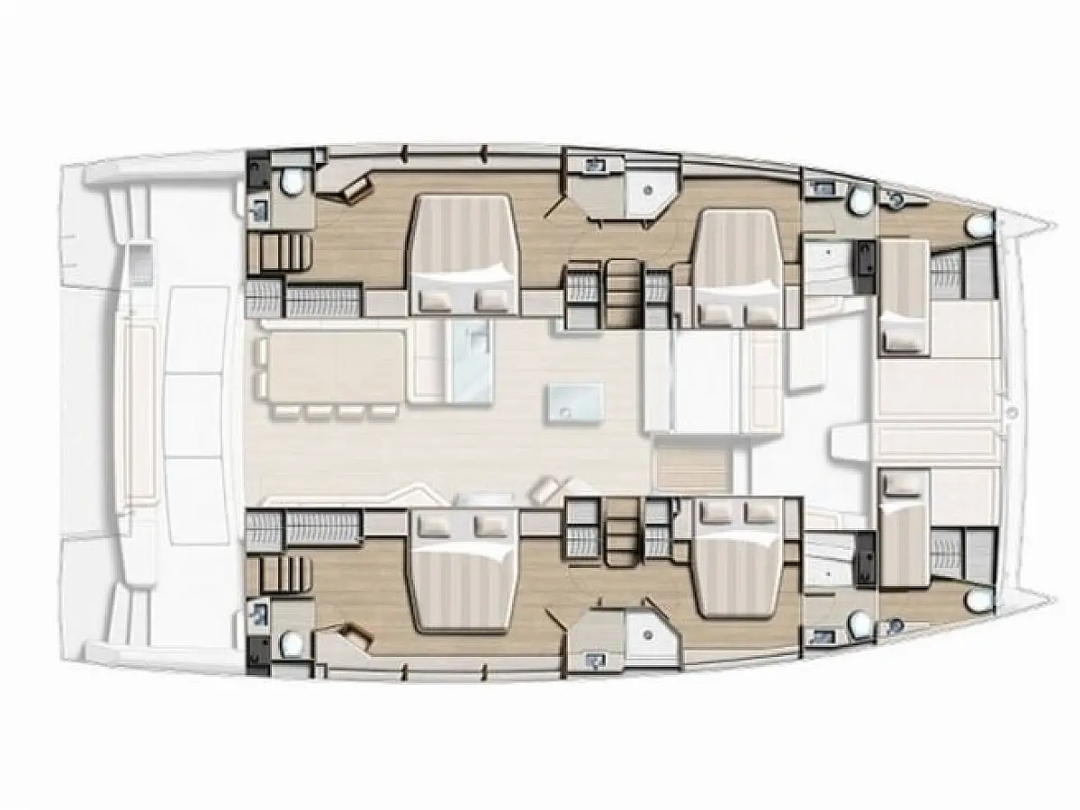 Bali 5.4 (2025) in Turkey deck plan
