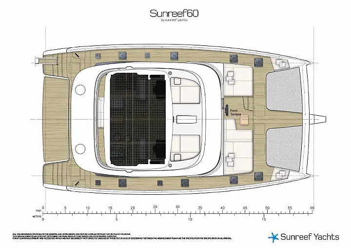 Sunreef 60 - Layout