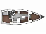 Bavaria 37 - Layout image