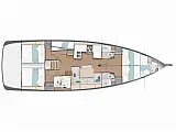 Sun Odyssey 490 - Layout image